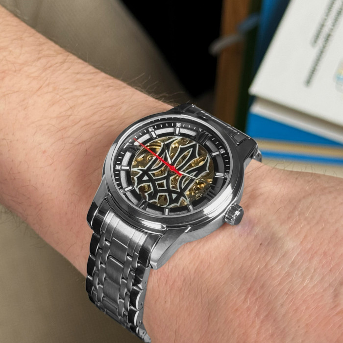 Наручний годинник Awarder 025 Sharp Silver Black