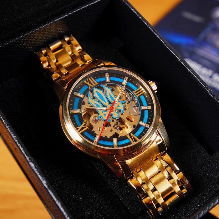 Наручний годинник Awarder 025 Sharp Gold Blue