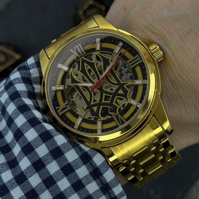 Наручний годинник Awarder 025 Sharp Gold-Black