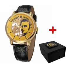 Наручний годинник Awarder 022 Gold-Black Mechanic Вільний бо Українець
