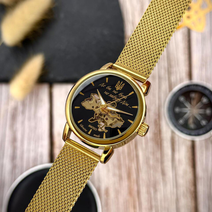Наручний годинник Awarder 028L Gold-Black Де би не була