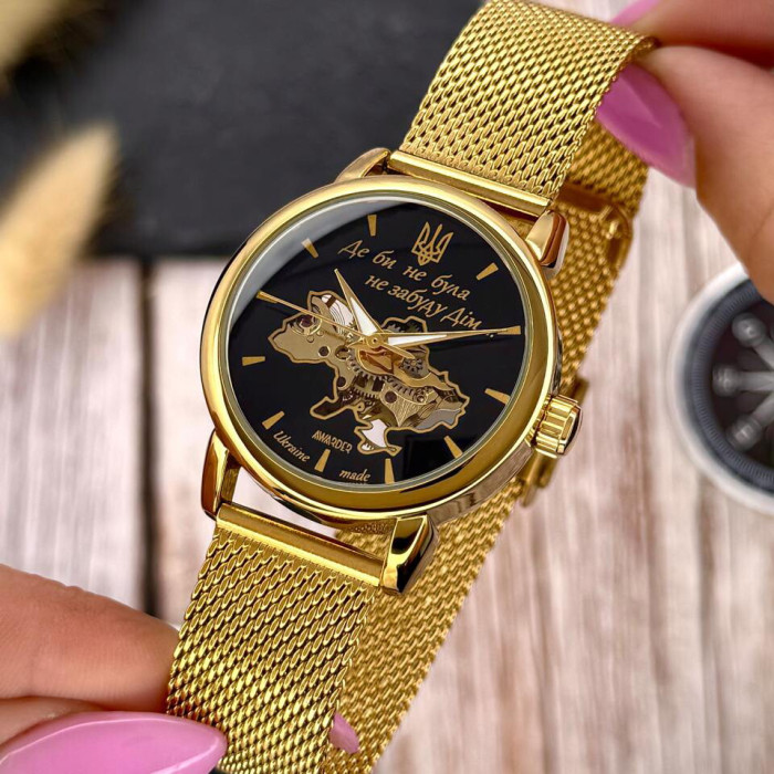 Наручний годинник Awarder 028L Gold-Black Де би не була
