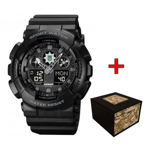 Наручные часы Awarder 007 Black Police UA + Коробка