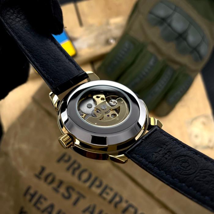 Наручний годинник Awarder 022-3D Не Забуду Дім Gold-Black