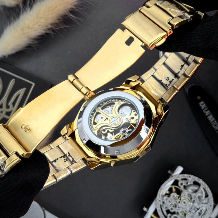 Наручний годинник Awarder 024GD Тризуб золото Gold