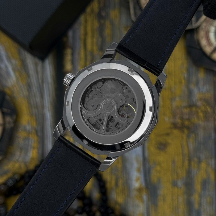 Наручний годинник Awarder 029SI Тризуб срібло Silver