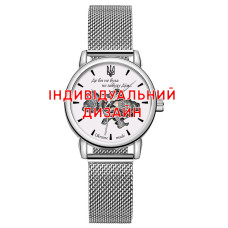 Наручний годинник Awarder 028L Silver-White Індивідуальний дизайн