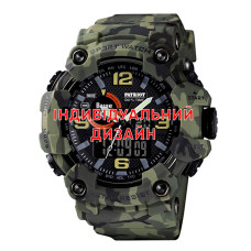 Наручний годинник Awarder 002 Camo Green Індивідуальний дизайн