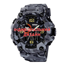 Наручний годинник Awarder 002 Camo Grey Індивідуальний дизайн