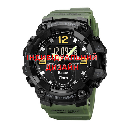 Наручный часовой механизм Awarder 003 Army Green Индивидуальный дизайн