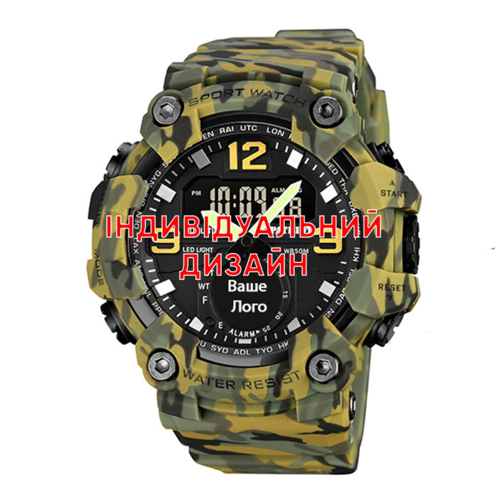 Наручные часы Awarder 003 Camo Green Индивидуальный дизайн