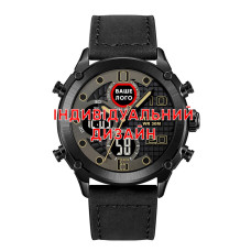 Наручний годинник Awarder 017 All Black Індивідуальний дизайн