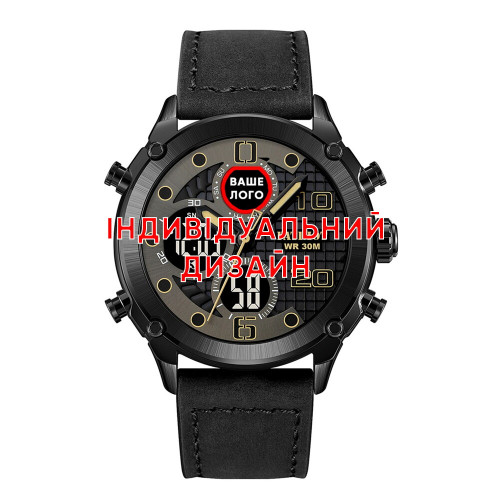 Наручный часы Awarder 017 All Black Индивидуальный дизайн