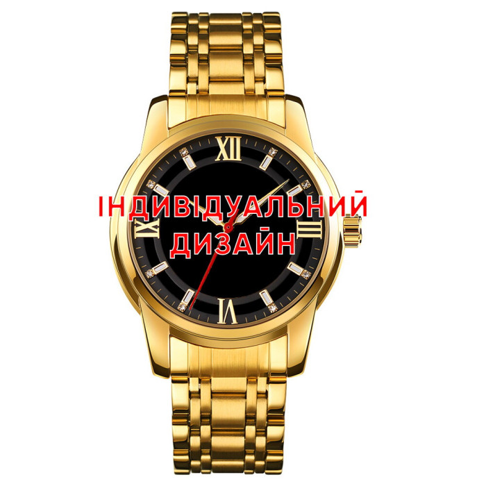 Наручные часы Awarder 025 Gold-Black Индивидуальный дизайн
