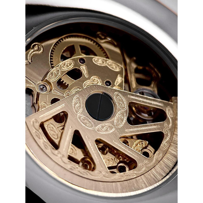 Наручний годинник Awarder 021-3D Де би не була Gold-Black-Black Leather