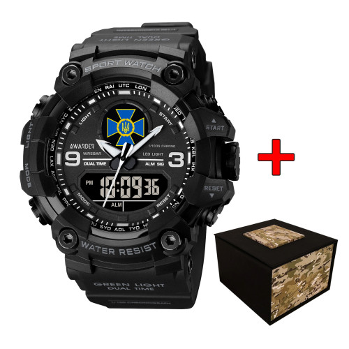 Наручний годинник Awarder 001 СБУ Black