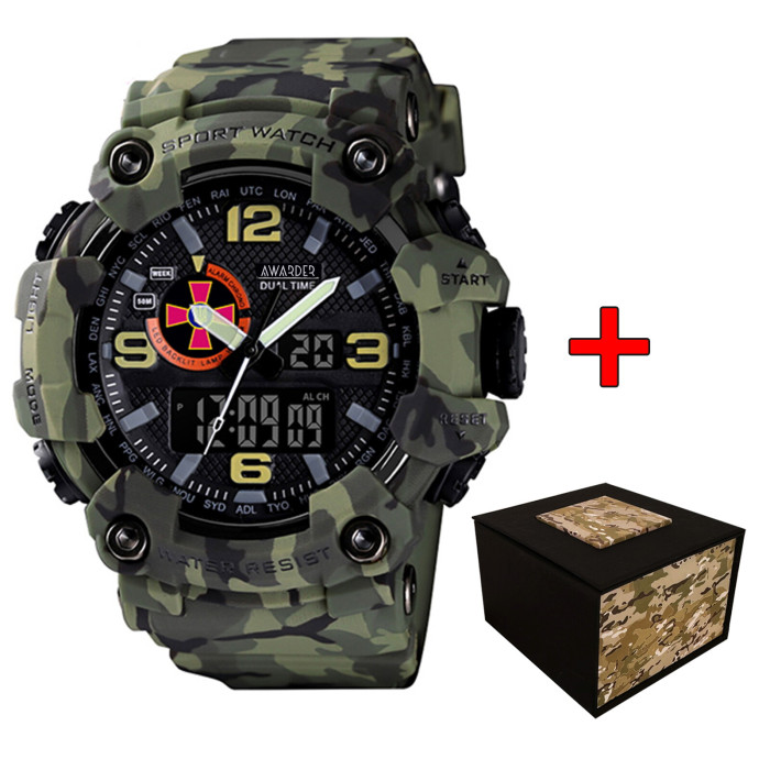 Наручный часовой механизм Awarder 002 ЗСУ Camo Green