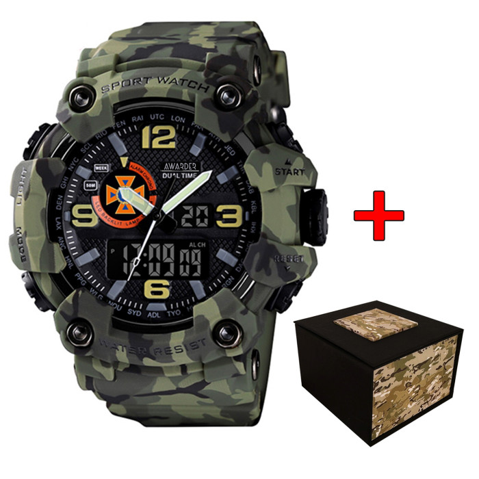 Наручный часовой механизм Awarder 002 ДСНС Camo Green