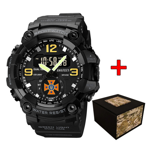 Наручний годинник Awarder 003  ДСНС Black