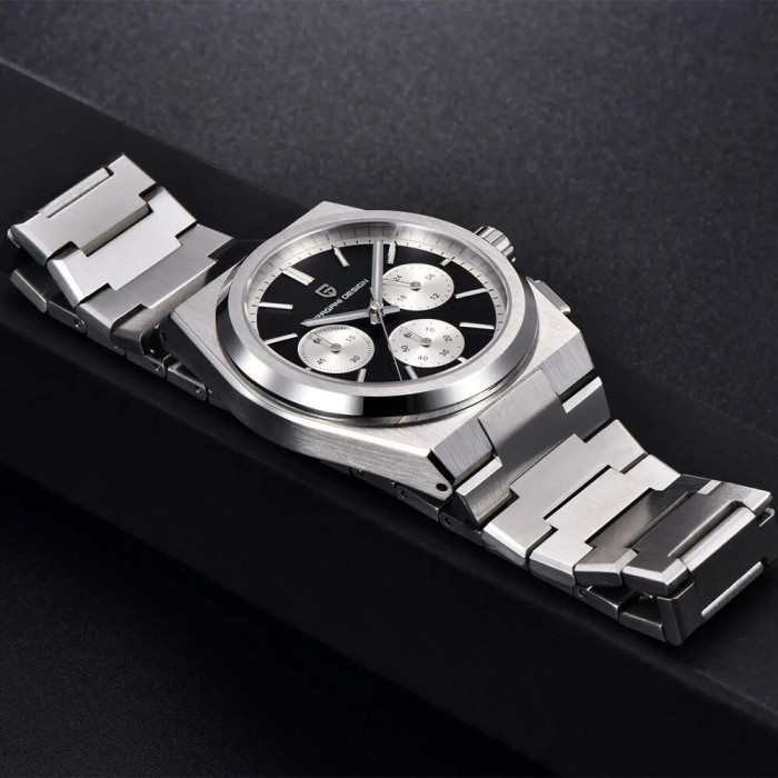 Наручний годинник Pagani Design PD-1761 Silver-Black