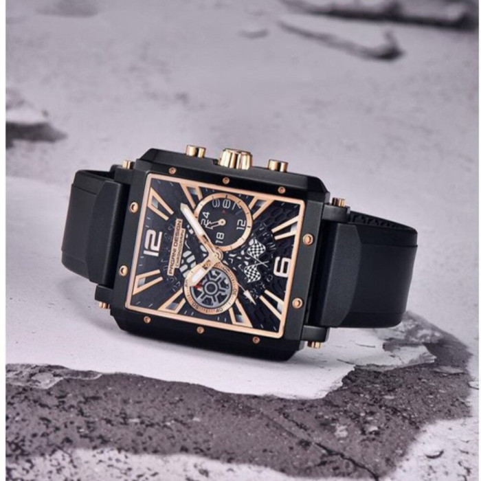 Наручний годинник Pagani Design PD-1725 Black-Black