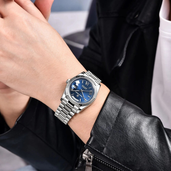 Наручний годинник Pagani Design PD-1752 Silver-Blue