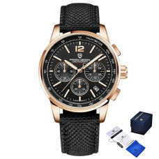 Наручний годинник Pagani Design YS008 Rose Gold-Black