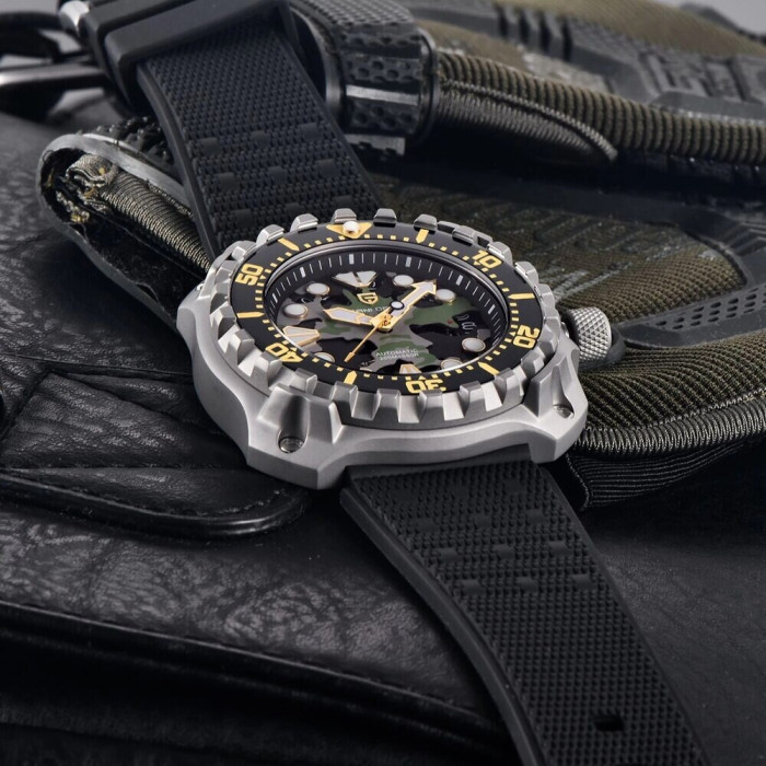 Наручний годинник Pagani Design YN009 Silver-Camo