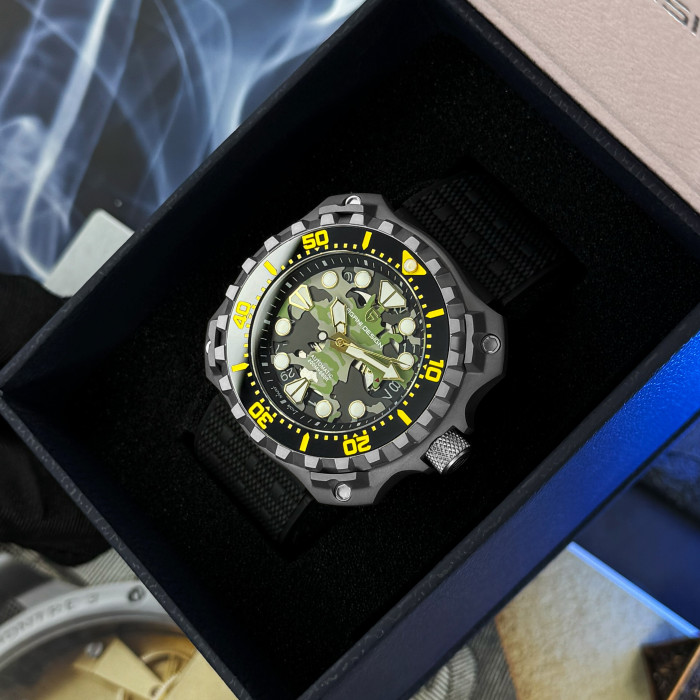 Наручний годинник Pagani Design YN009 Silver-Camo