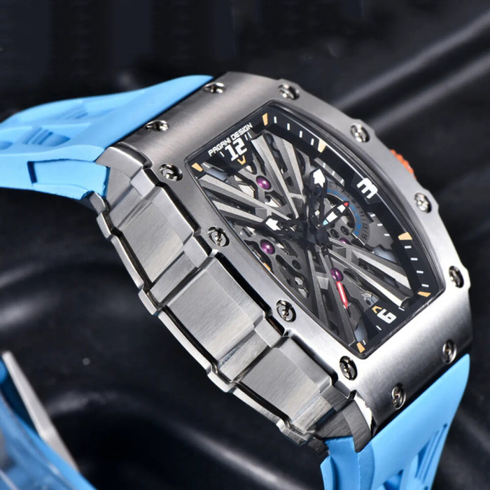 Наручний годинник Pagani Design PD-1738 Silver-Blue