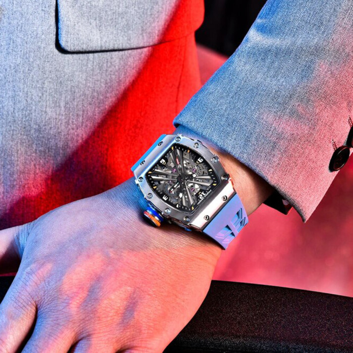 Наручний годинник Pagani Design PD-1738 Silver-Blue