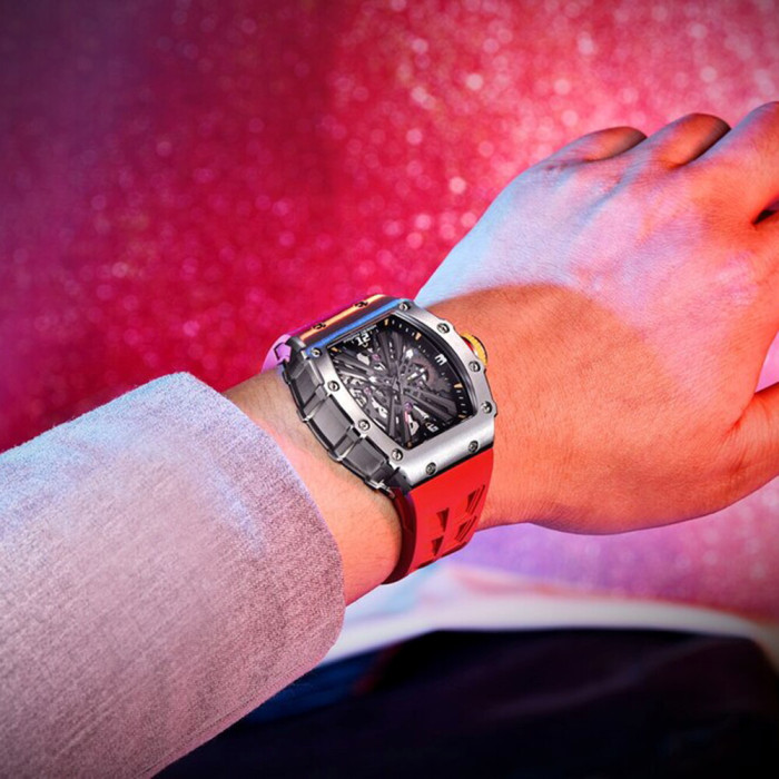 Наручний годинник Pagani Design PD-1738 Silver-Red