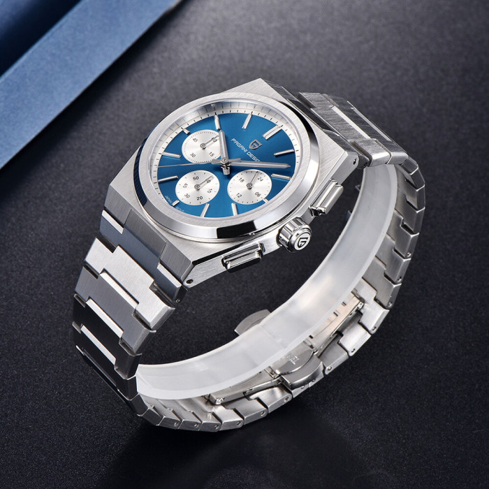 Наручний годинник Pagani Design PD-1761 Silver-Blue