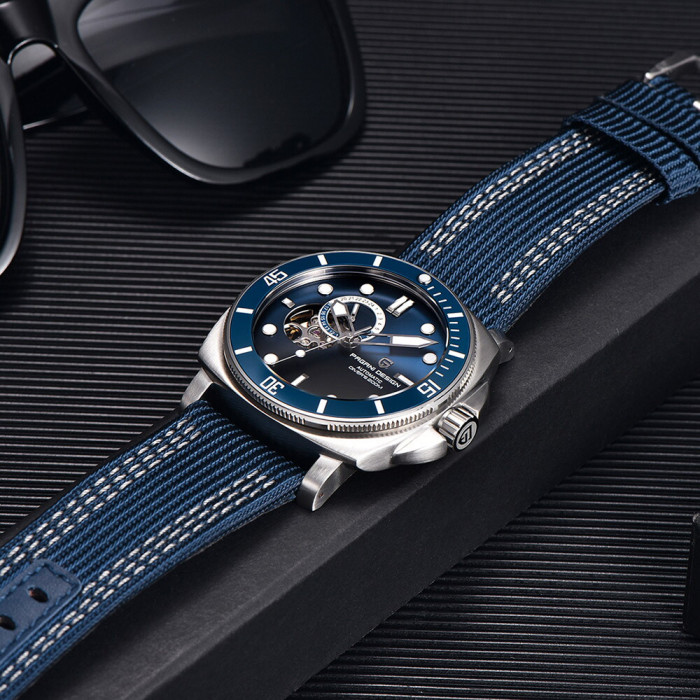 Наручний годинник Pagani Design PD-1736 Silver-Blue
