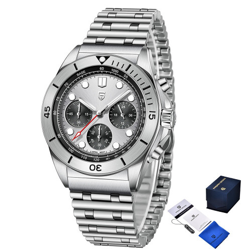 Наручные часы Pagani Design PD-1705-1 Silver-Silver Steel