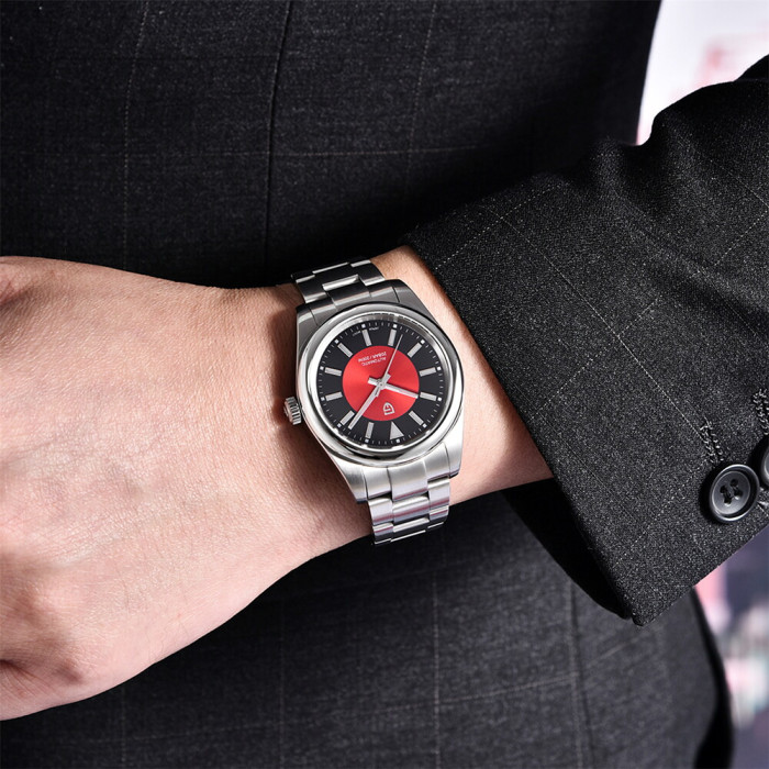 Наручний годинник Pagani Design PD-1764 Silver-Red