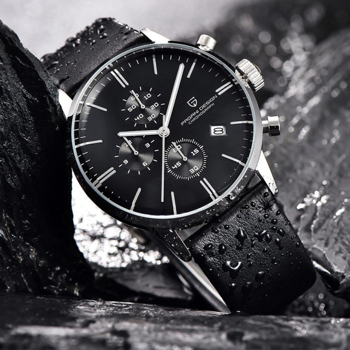 Наручний годинник Pagani Design PD-2720 Gold-Black-Black