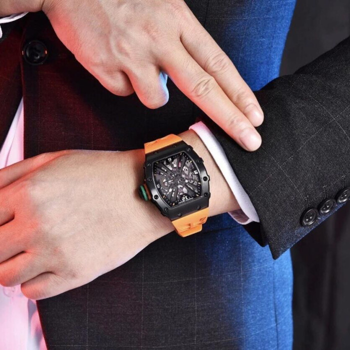 Наручний годинник Pagani Design PD-1738 Black-Orange