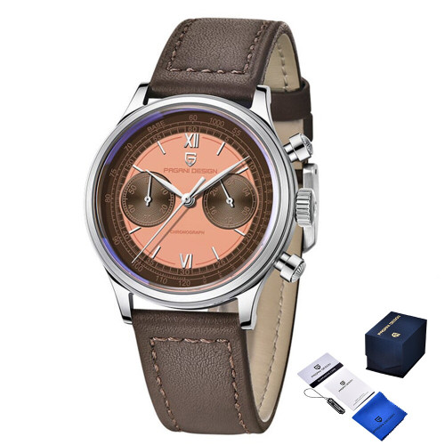 Наручные часы Pagani Design PD-1739 Silver-Brown