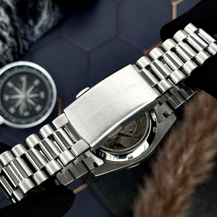 Наручний годинник Pagani Design PD-1752 Silver-Green
