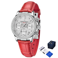 Наручний годинник Pagani Design PD-1730 Silver-Red