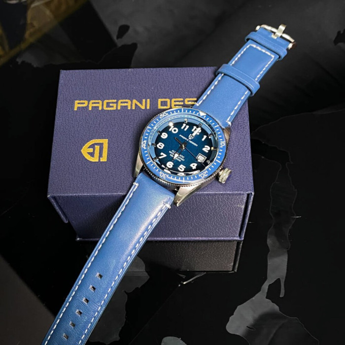 Наручний годинник Pagani Design PD-1649 Silver-Blue