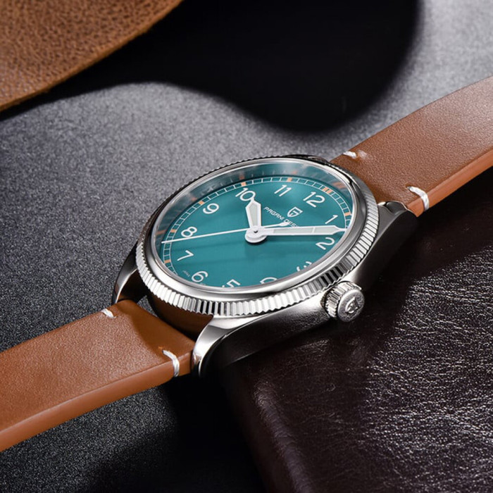 Наручний годинник Pagani Design PD-1765 Silver-Blue-Brown