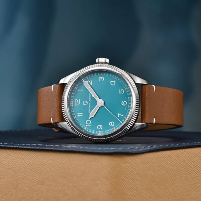 Наручний годинник Pagani Design PD-1765 Silver-Blue-Brown