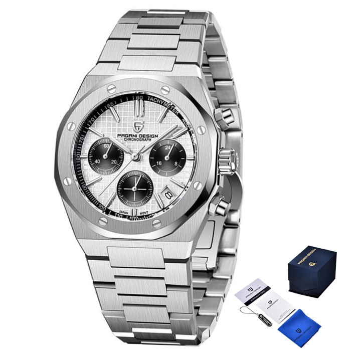 Наручний годинник Pagani Design PD-1707 Silver-Silver