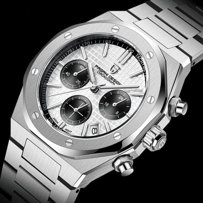 Наручний годинник Pagani Design PD-1707 Silver-Silver