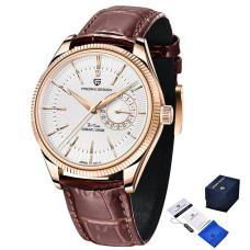 Наручний годинник Pagani Design PD-1689 Gold-White-Brown