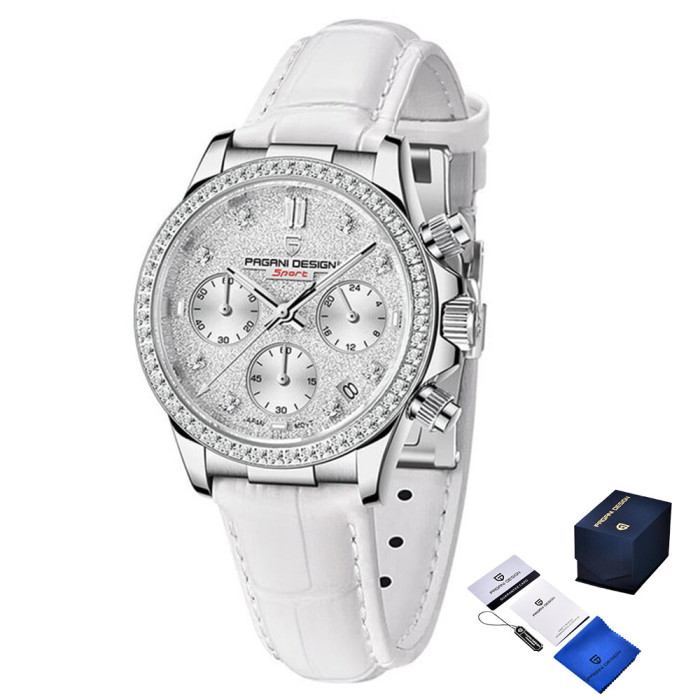 Наручний годинник Pagani Design PD-1730 Silver-White