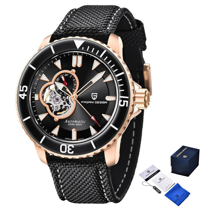 Наручний годинник Pagani Design PD-1674 Gold-Black