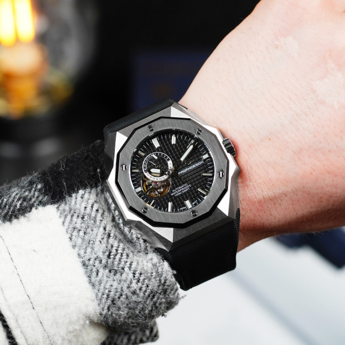 Наручний годинник Pagani Design PD-YS010 Silver-Black-Black